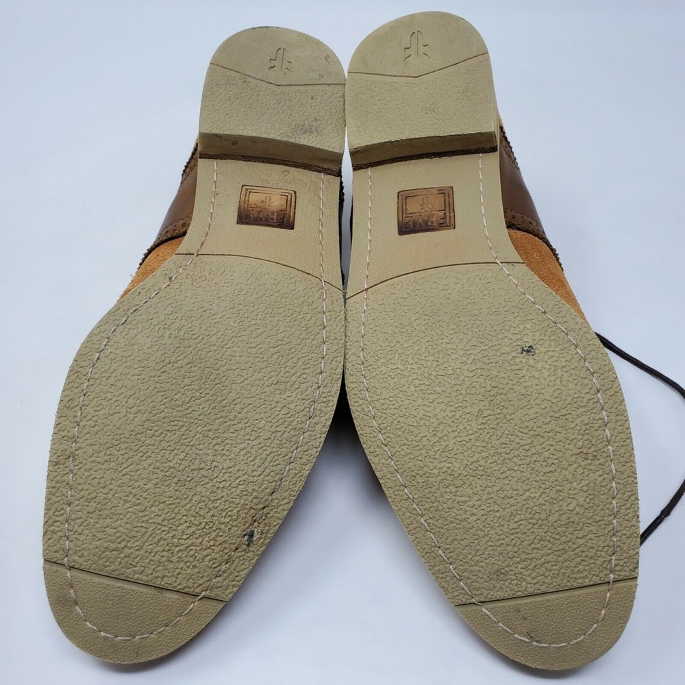 Frye Jill Saddle Leather Lace Up Oxford shoes - Picture 11 of 12